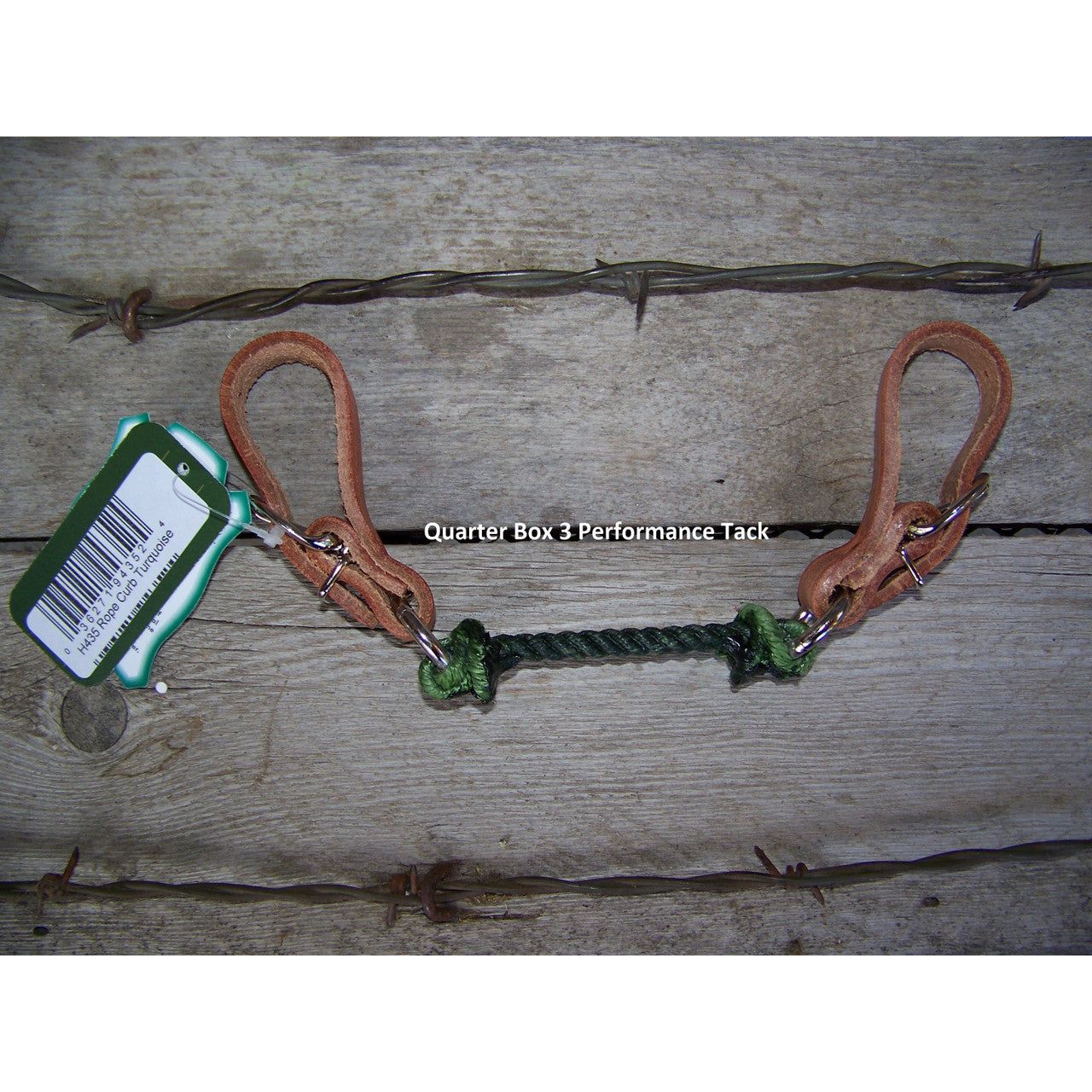 Curb - Harness Leather with Rope (Greenl)