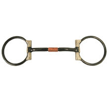 Bit - Black Satin w/German Silver Trim, Billy Allen Style Mouth
