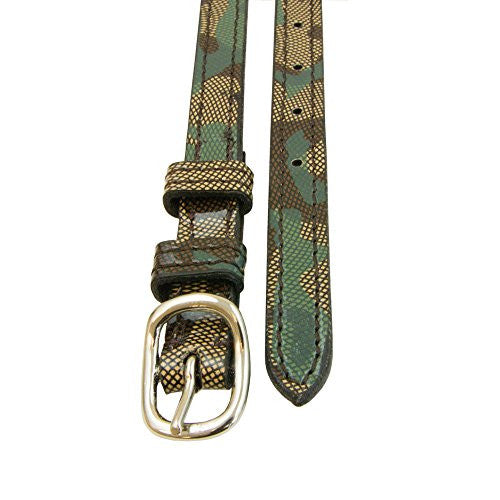 English Spur Straps - Printed Styles (Camo or Zebra - Adult)
