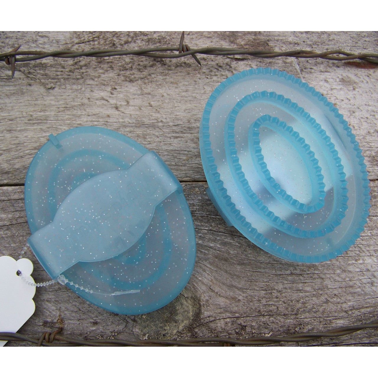 Curry - Rubber Gel w/Glitter (Blue)