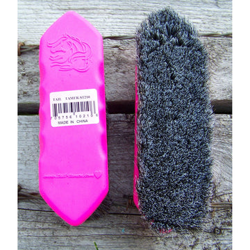 Brush - Tail Tamer Large Horse Hair (Pink)