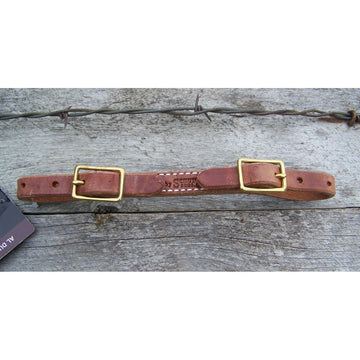 Curb - Al Dunning Harness Leather Double Buckle