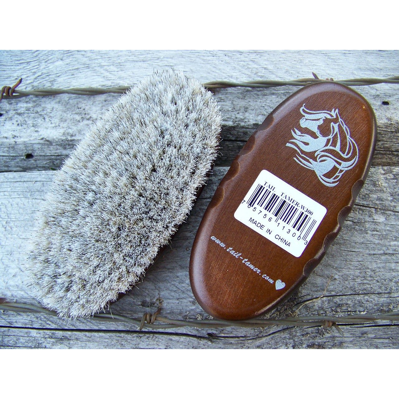 Tail Tamer - Small Medium-Firm Boar Bristle Brush