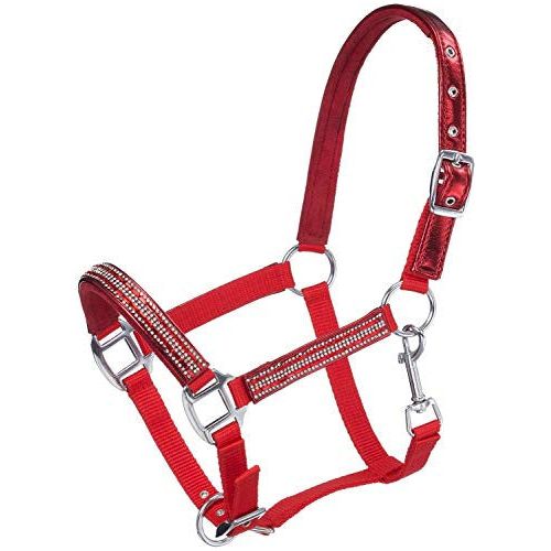 Halter - Adjustable Nylon Miniature with Foil/Crystal Overlay