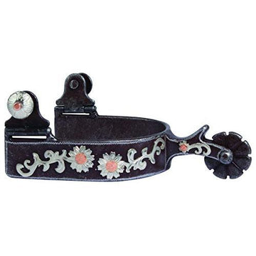 Spurs - Small Flower (Ladies - 3/4" Band - 8 Point Rowel) by Professional's Choice