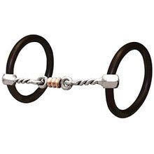 Bit - Bob Avila Three Piece Twisted Wire Snaffle