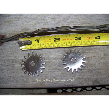 Rowels - Francois Gauthier Rock Grinder - SS Brushed (1 3/8")