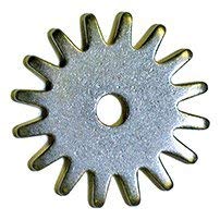 Rowels - Rock Grinder - Brushed Steel (1 3/8")