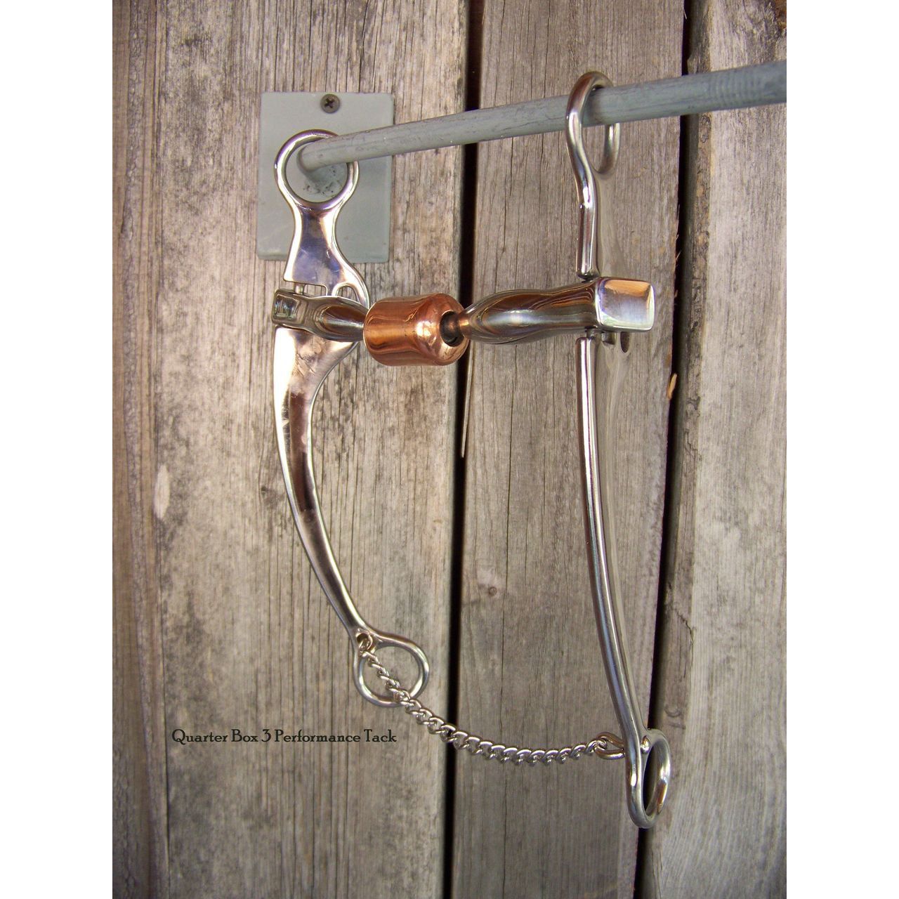 Bit - SS Reining Bit with Copper Roller