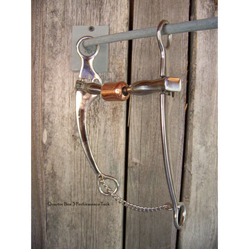 Bit - SS Reining Bit with Copper Roller