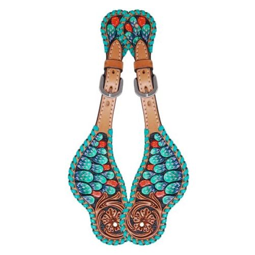 Spur Straps - Painted Cactus (Ladies) by Rafter T Ranch Company