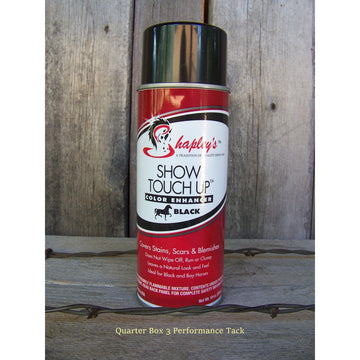 Shapley's Show Touch Up Color Enhancer, Black 10 Oz