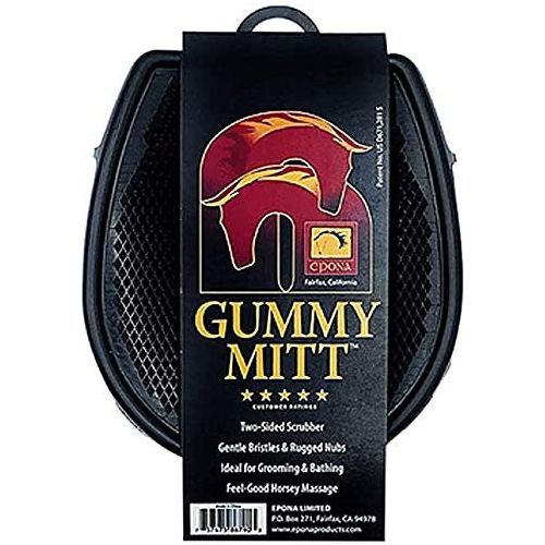 Curry - Gummy Mitt Horse Groomer by Epona