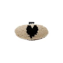 Brush - Tail Tamer Large Oval Wooden Goat Hair