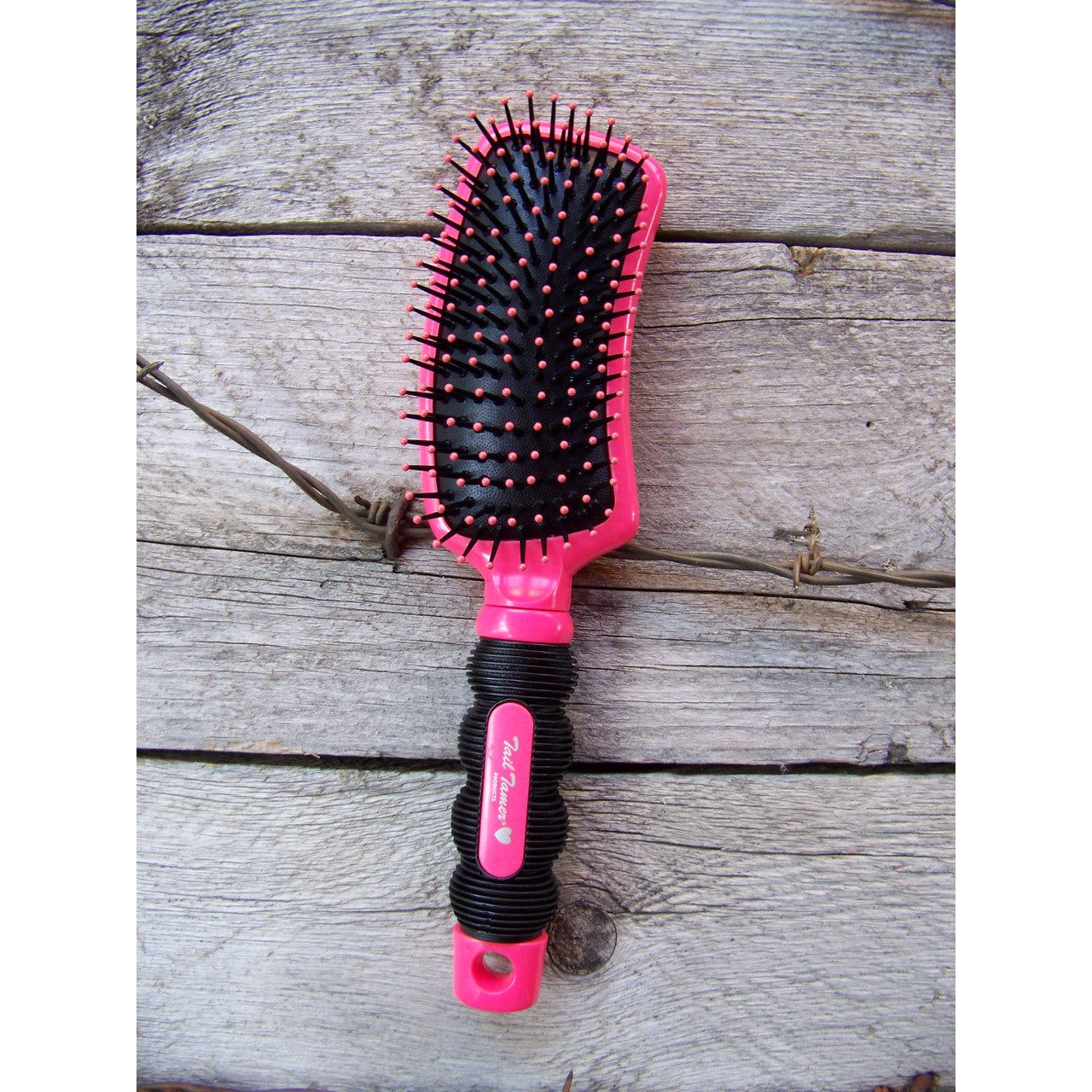 Brush - Tail Tamer Curved Handle (Pink)