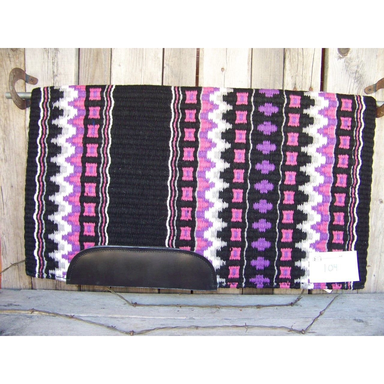 Custom Domino Show Blanket - 40x34 (Black Base)