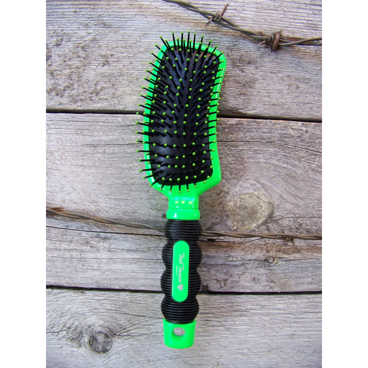 Brush - Tail Tamer Curved Handle (Lime)