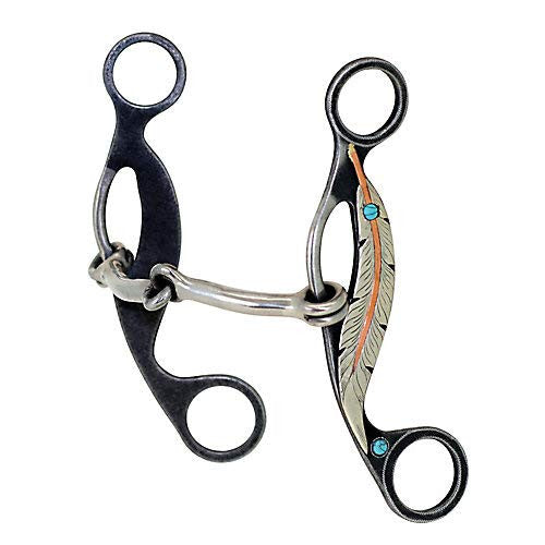 Bit - Feather Collection Smooth Gag Snaffle