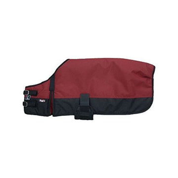 Dog Blanket - 600D by Tough-1 (Burgundy - Size Extra Large - 24 to 27")