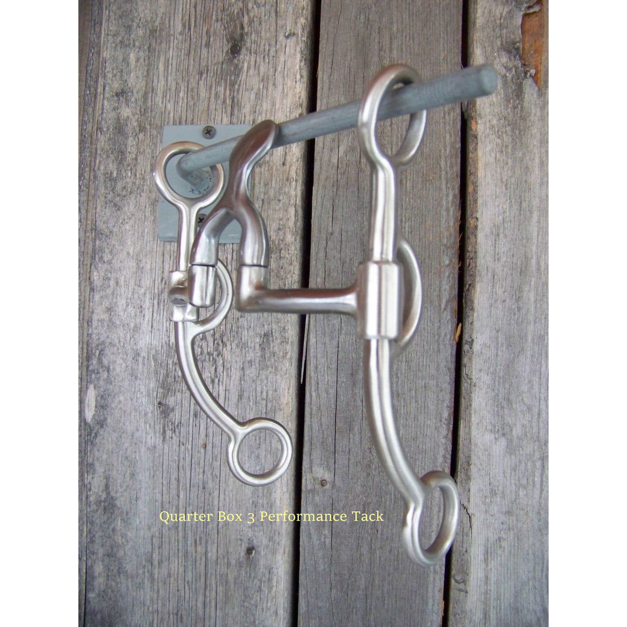Bit - NSBA Shank Brushed High Port Hinged Spade