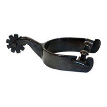 Spurs - Black Satin Plain Reining