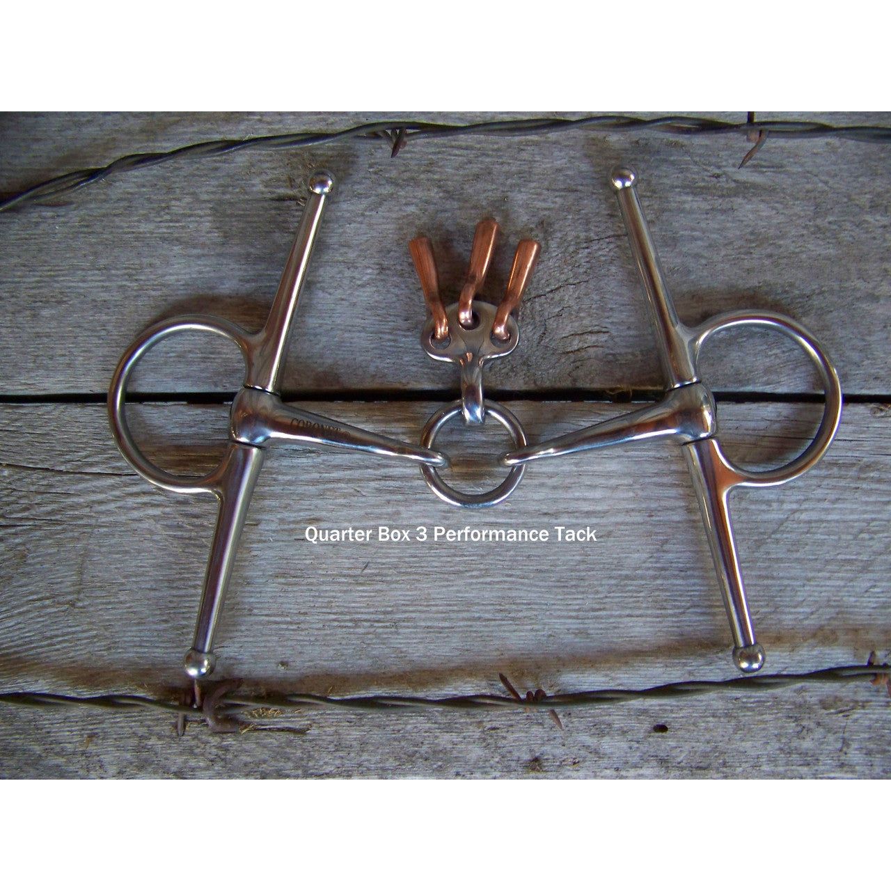 English Bit - Full Cheek Copper Player-Keys (5.0")